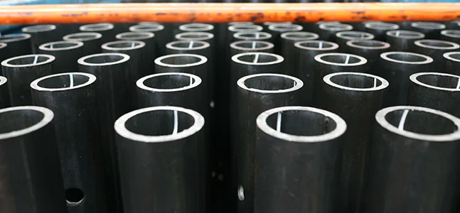 Photograph of Alloy Steel Seamless Tubes